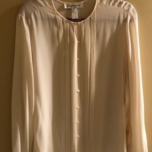 Jones New York 100% Silk Blouse